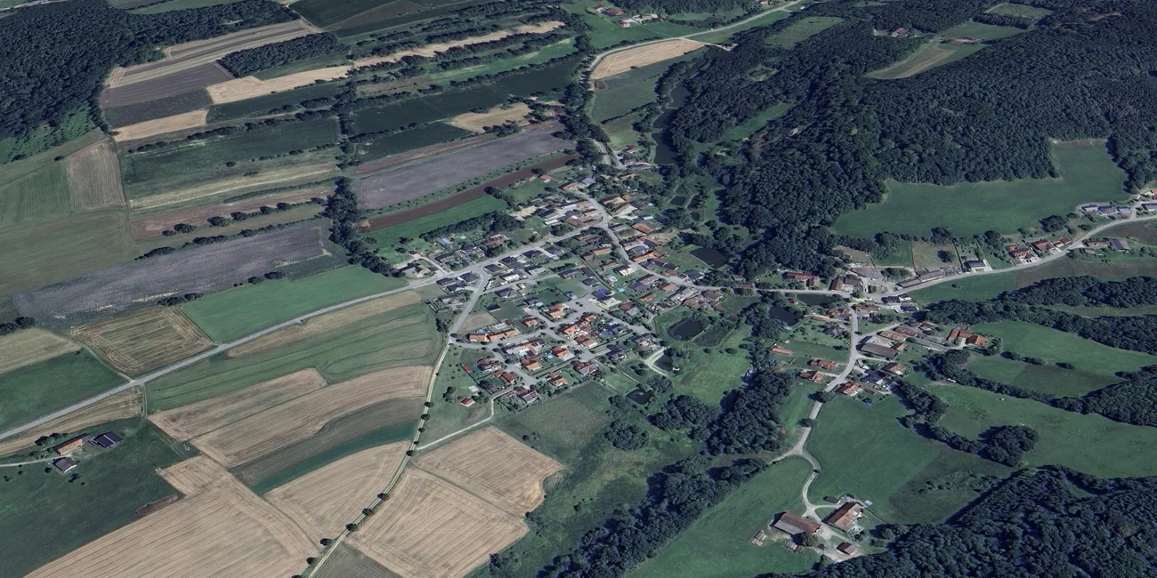 Luftbildaufnahme Sollbach 2025